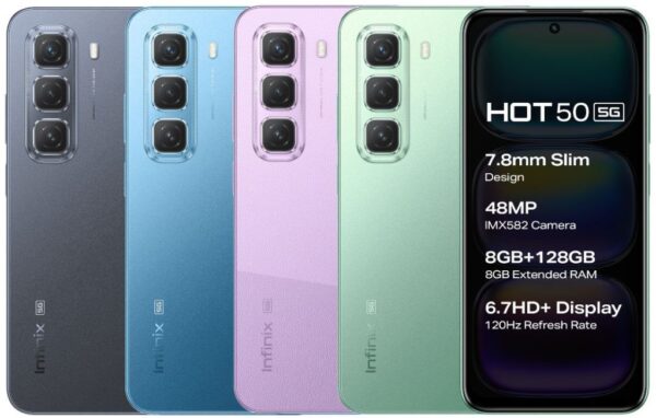 Teléfono Celular Infinix Hot 50 5G