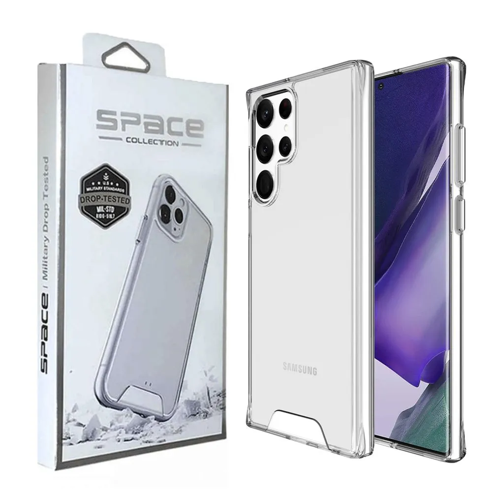 Funda Space Collection Premium Clear para Samsung